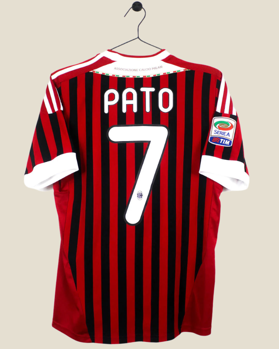AC MILAN 2011/12 PATO #7 HOME SHIRT (S) ADIDAS – Kick Off Vintage