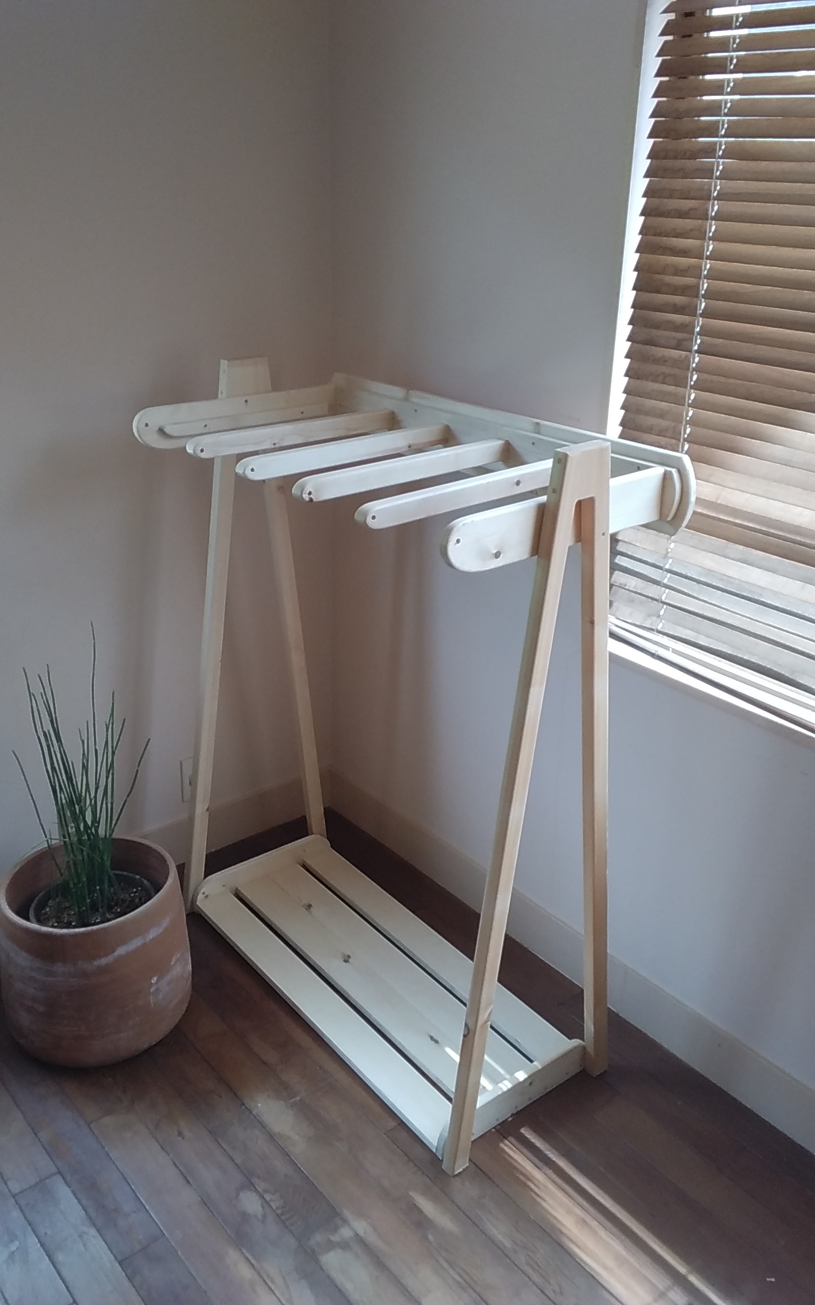 ショートボードラック5本用 - 喜亜工房