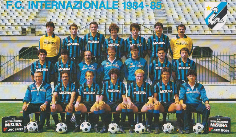 84/85 Football Club Internazionale Milano (H) Mec sports Misura