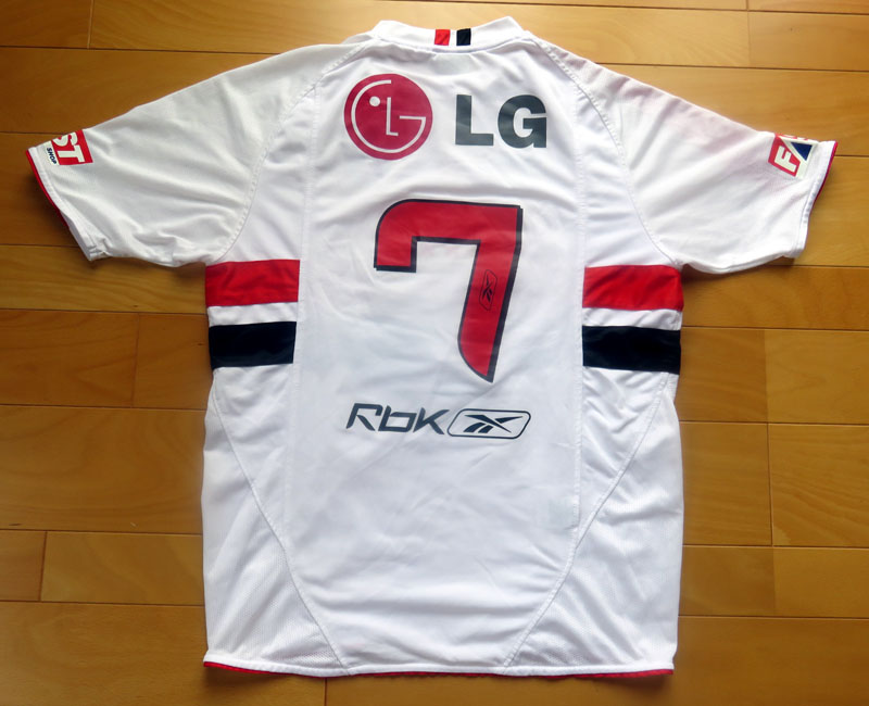 2006 São Paulo Futebol Clube (H) #7 Reebok LG | Kyorozo's SOCCER GOODS