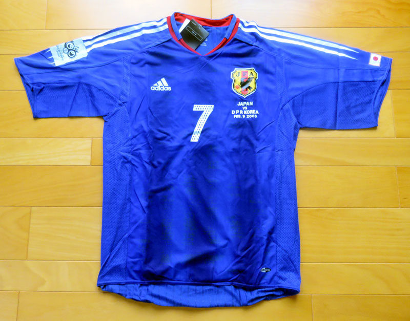 05 JAPAN SAMURAI BLUE / 日本代表 (H) #7 NAKATA adidas | Kyorozo's