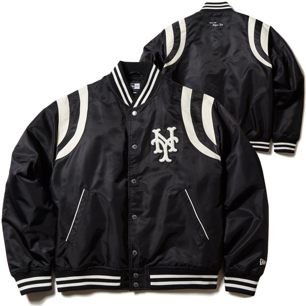 ニューエラ NEW ERA ナイロン ヴァーシティジャケット スタジャン