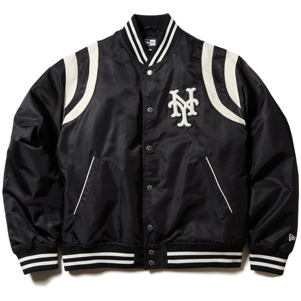 ニューエラ NEW ERA ナイロン ヴァーシティジャケット スタジャン