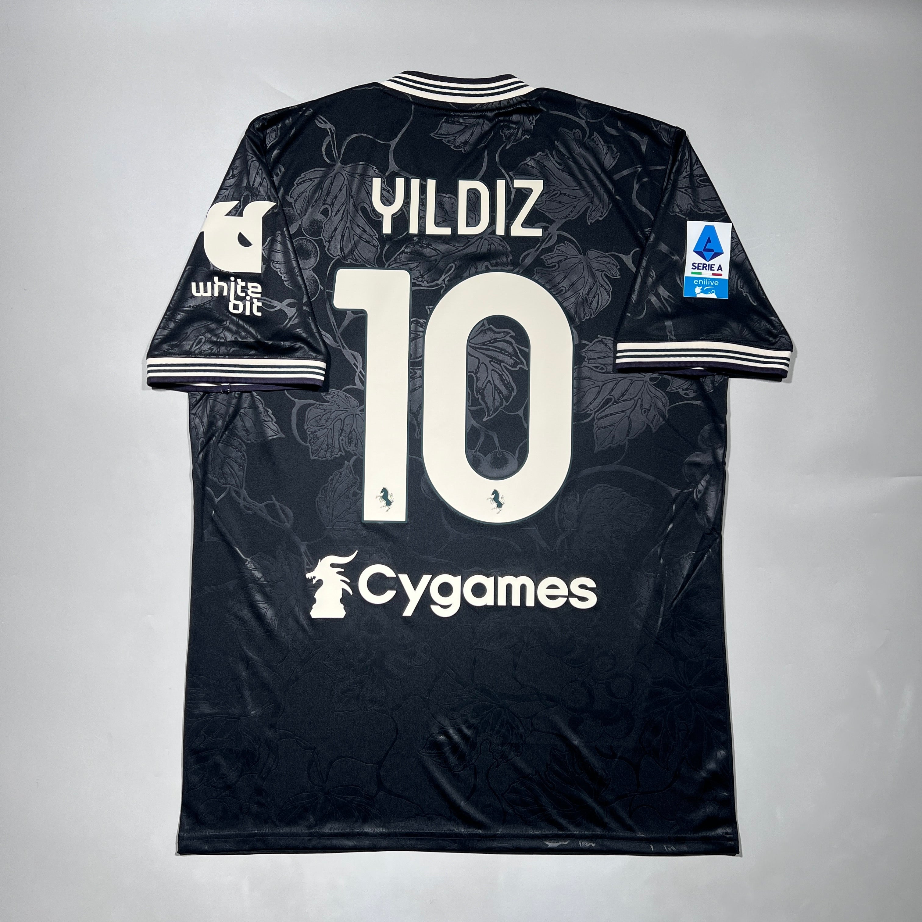 Official #10 Yildiz 25/26 Juventus 3rd Stadium Shirt Size L (JP