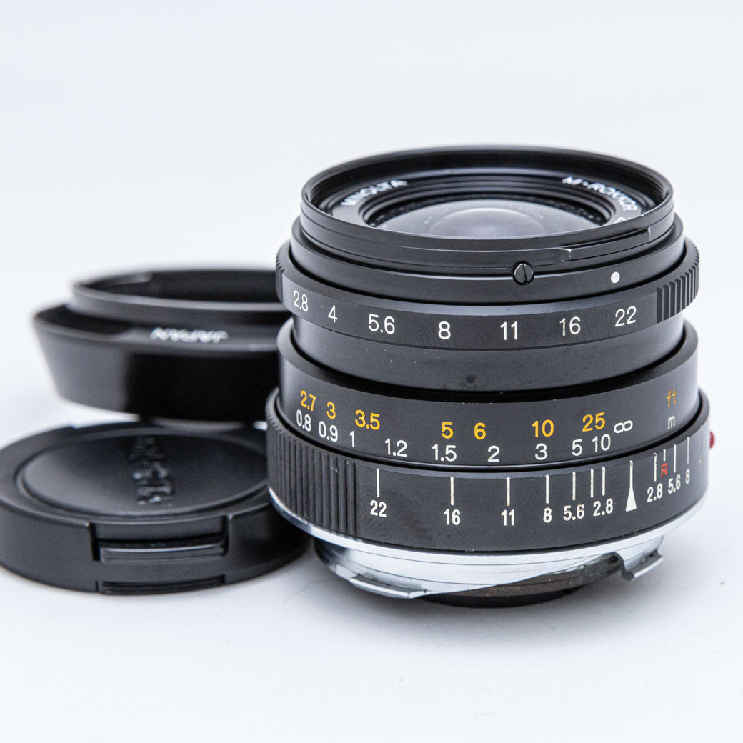 MINOLTA M-ROKKOR 28mm F2.8 – ねりま中古カメラきつね堂