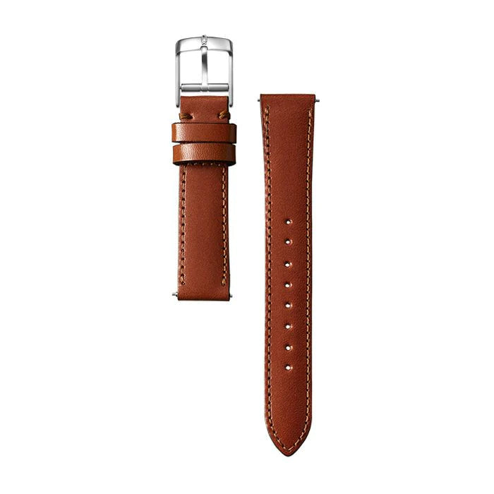 Knot S18-TT-BR 時計ベルト バンド 本革 18mm ブラウン 栃木レザー