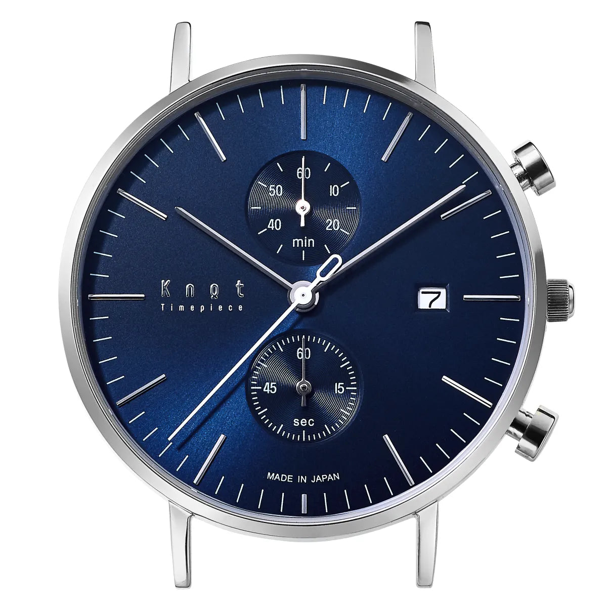 Knot CC-39SVNV2 腕時計 メンズ レディース クォーツ ネイビー 日本製