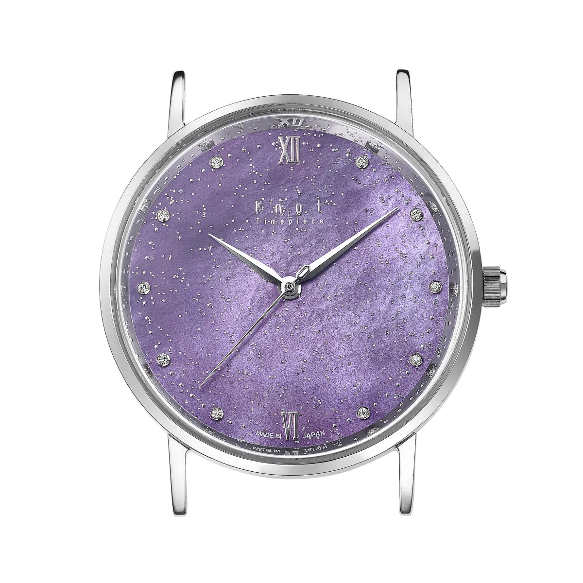 Knot CJ-32SVPU 腕時計 メンズ レディース ソーラー パープル 日本製