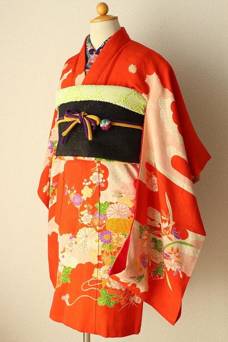 子供着物 アンティーク No27