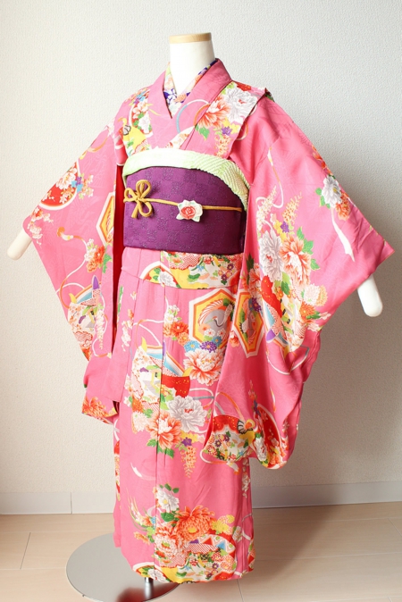 子供着物 アンティーク No34