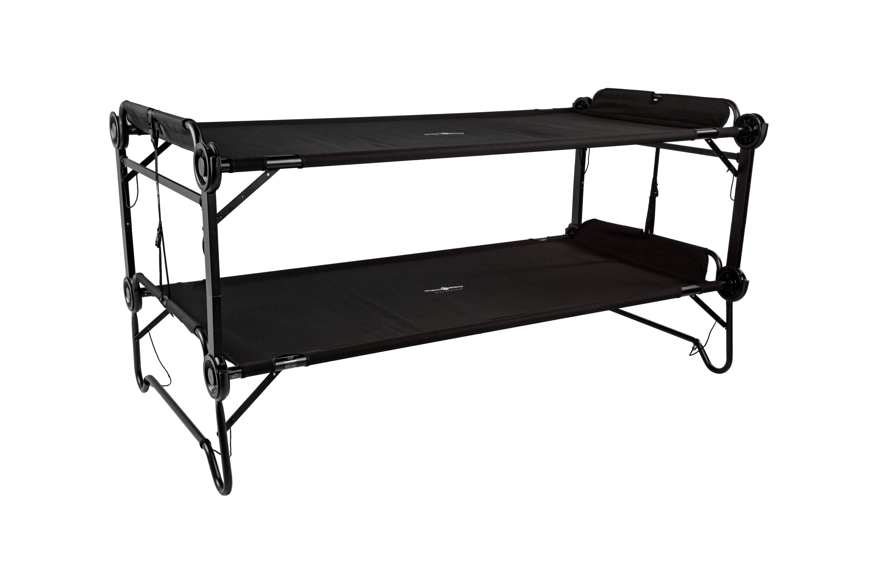 2XL Disc-O-Bed Portable Cot System - Black – Kodiak Canvas