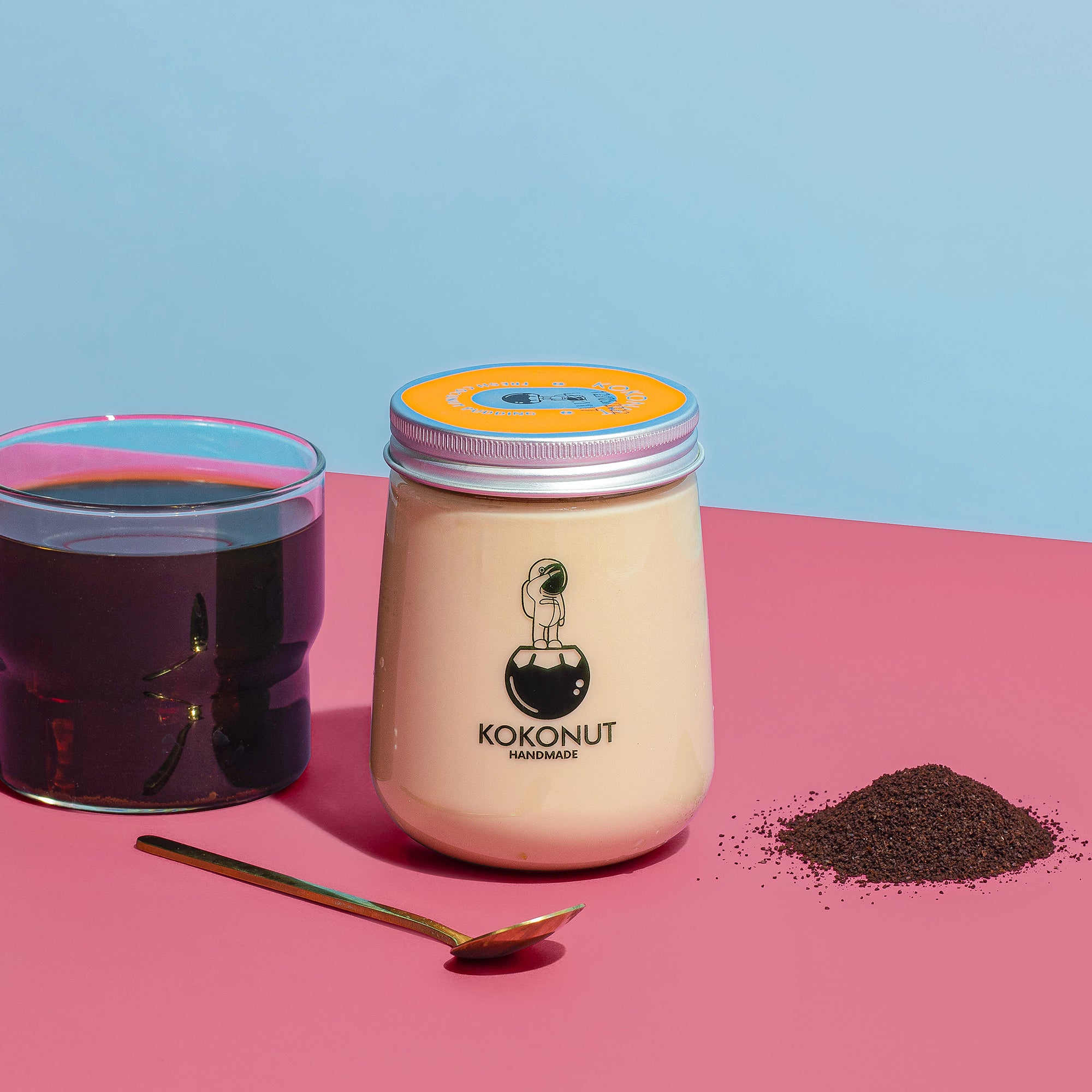 Vietnamese Coffee Coconut Pudding – 12oz Vegan Dessert Snack – KOKONUT