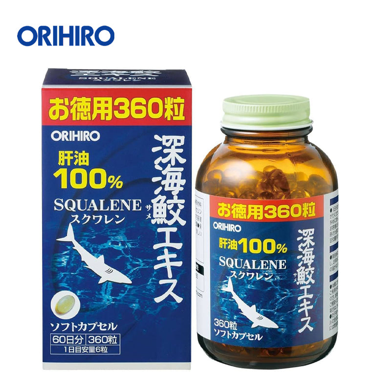 オリヒロプランデュ ORIHIRO 深海鮫エキスカプセル徳用 360粒 立喜乐