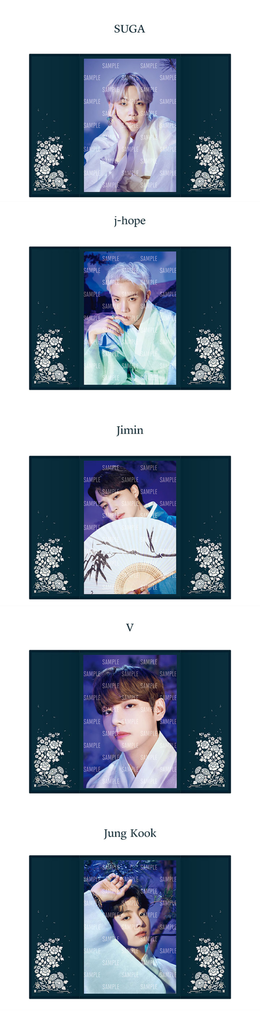 BTS DALMAJUNG Goods - Flip Photo (Night Ver.)