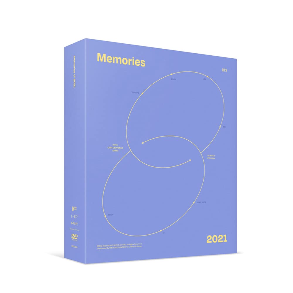 BTS - MEMORIES OF 2021 DVD – Pink Box