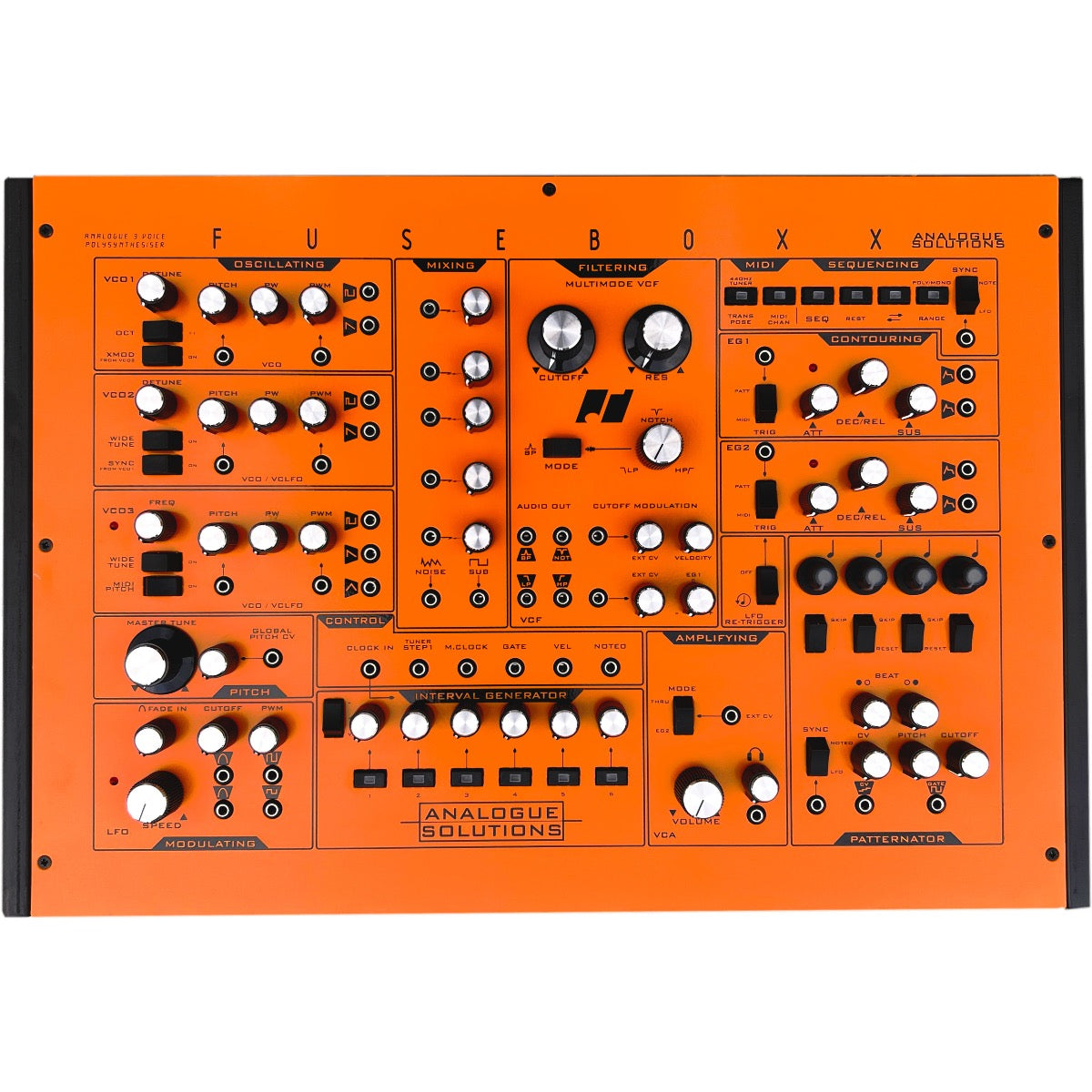 Analogue Solutions Fusebox X Semi-Modular Analog Synthesizer