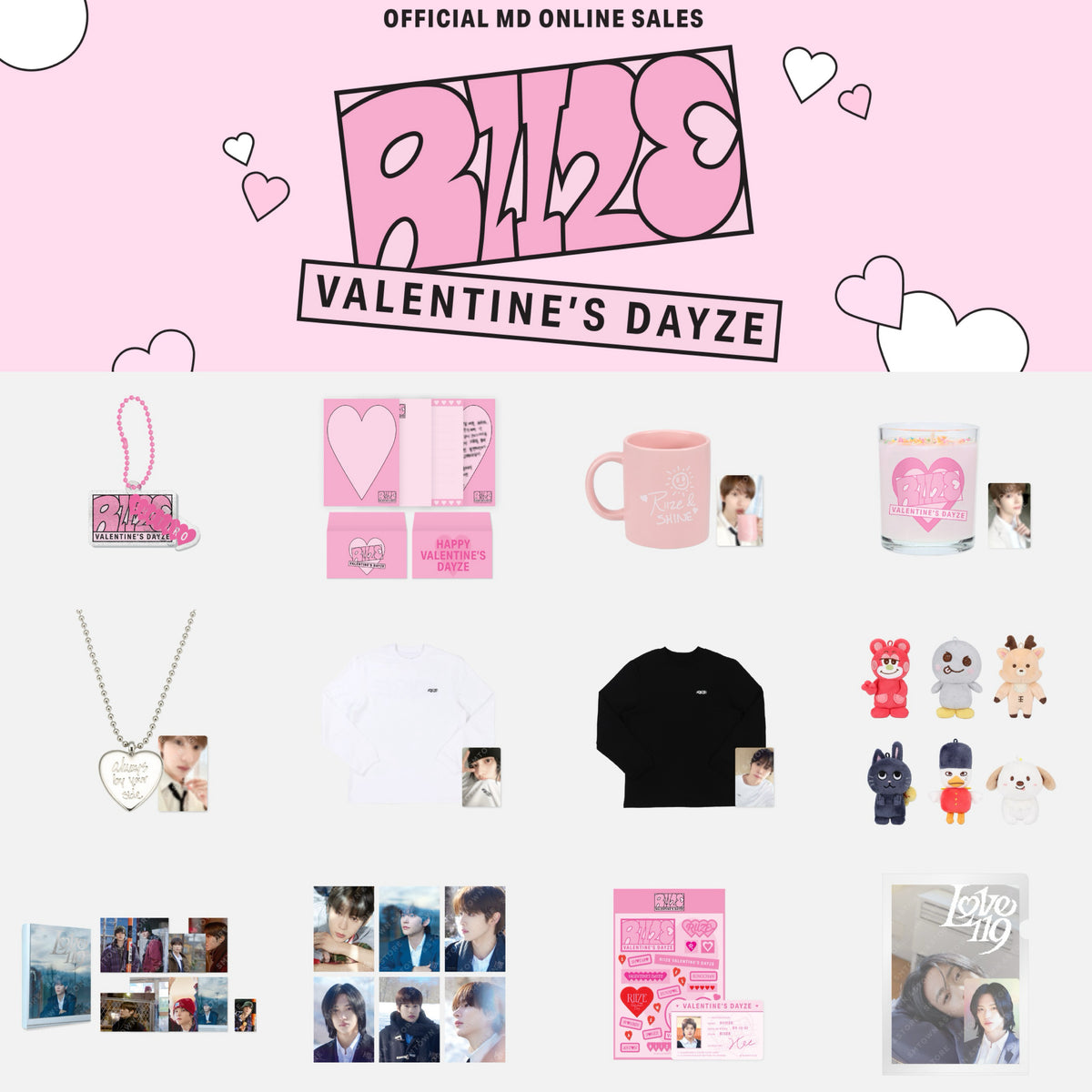 RIIZE Valentine's Dayze Official MD – K-STAR