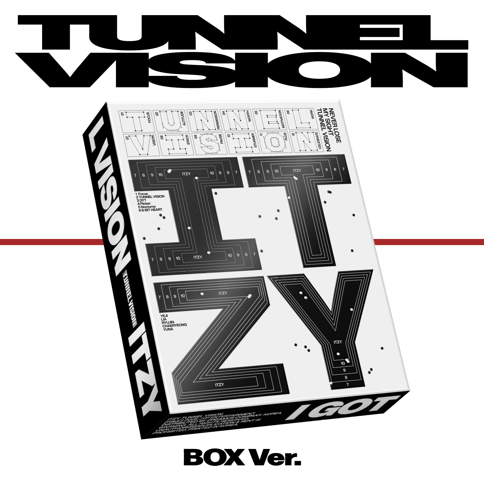 ITZY - TUNNEL VISION (Box Ver.) – K Stars