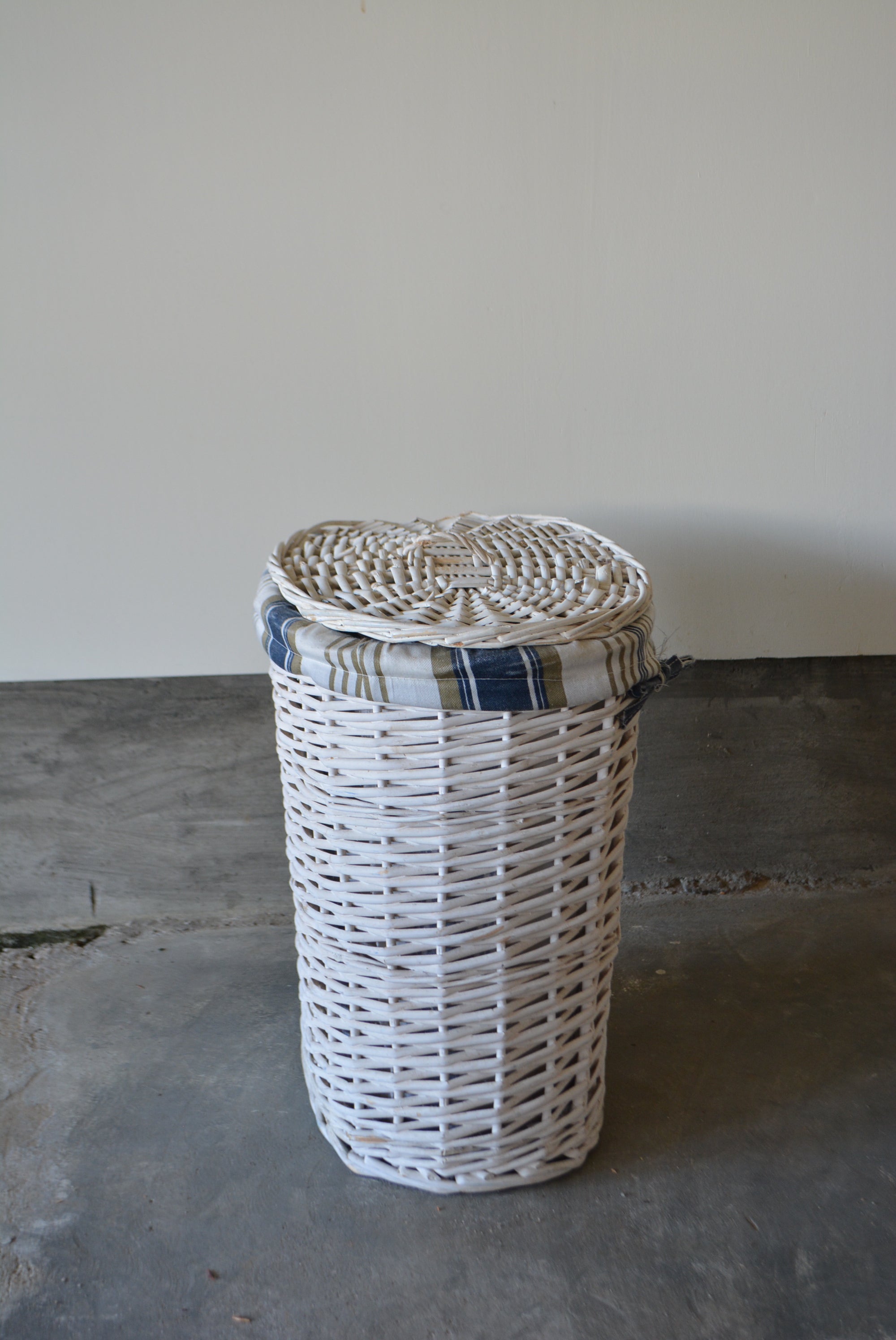 ラタン パニエ フレンチバスケット K 藤/フランスブロカント