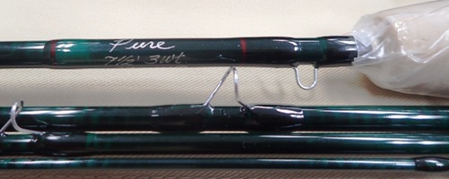 WINSTON（ウィンストン フライロッド）、ピュアの763-4がお嫁に行き