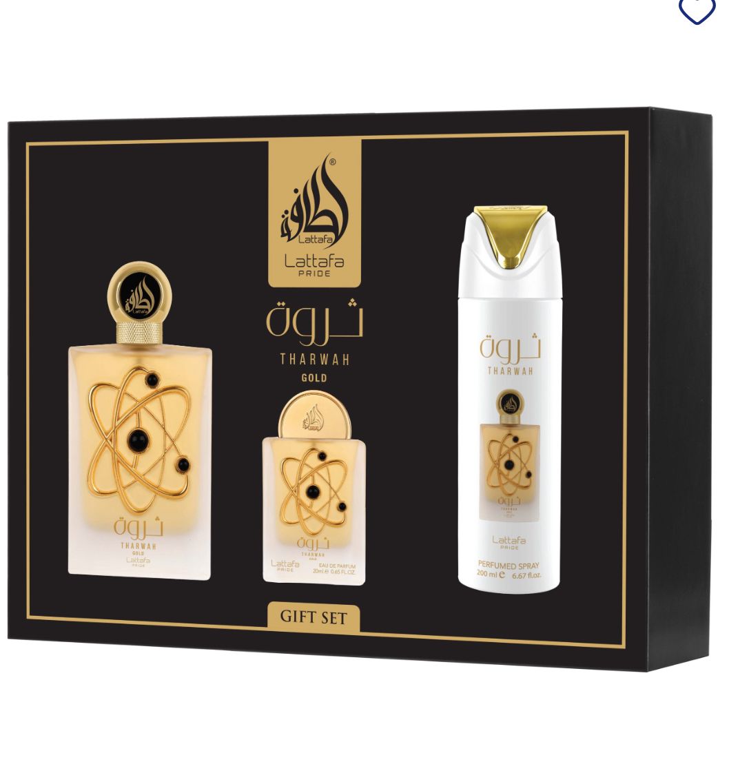 Lattafa Pride 3 in 1 Tharwah Gold - Lattafa Perfumes Nigeria
