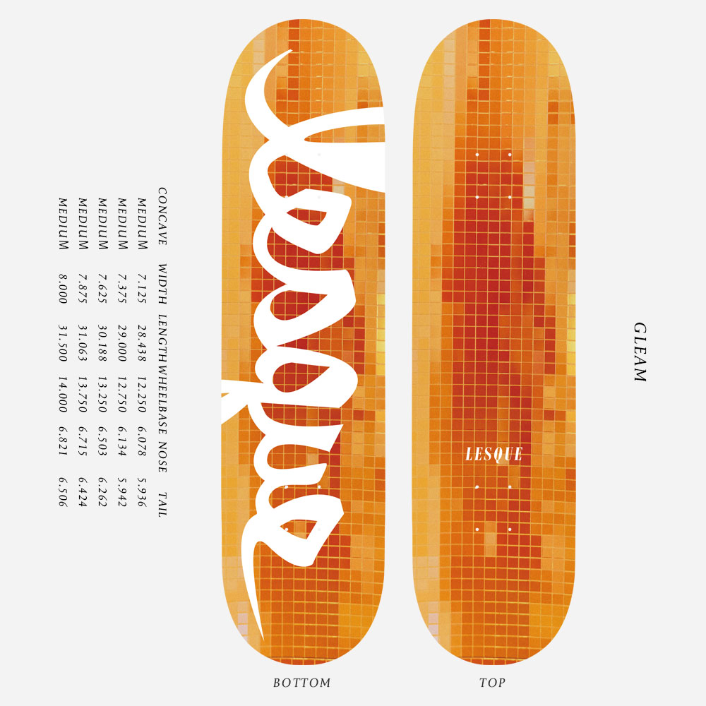 LESQUE 2025 Autumn Deck Collection | Lesque skateboards（レスケ