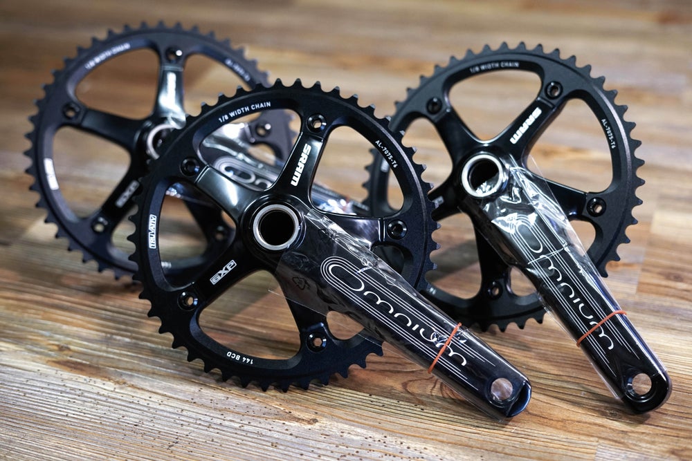 Sram Omnium Crankset (Black) – le velo Cycling Workshop