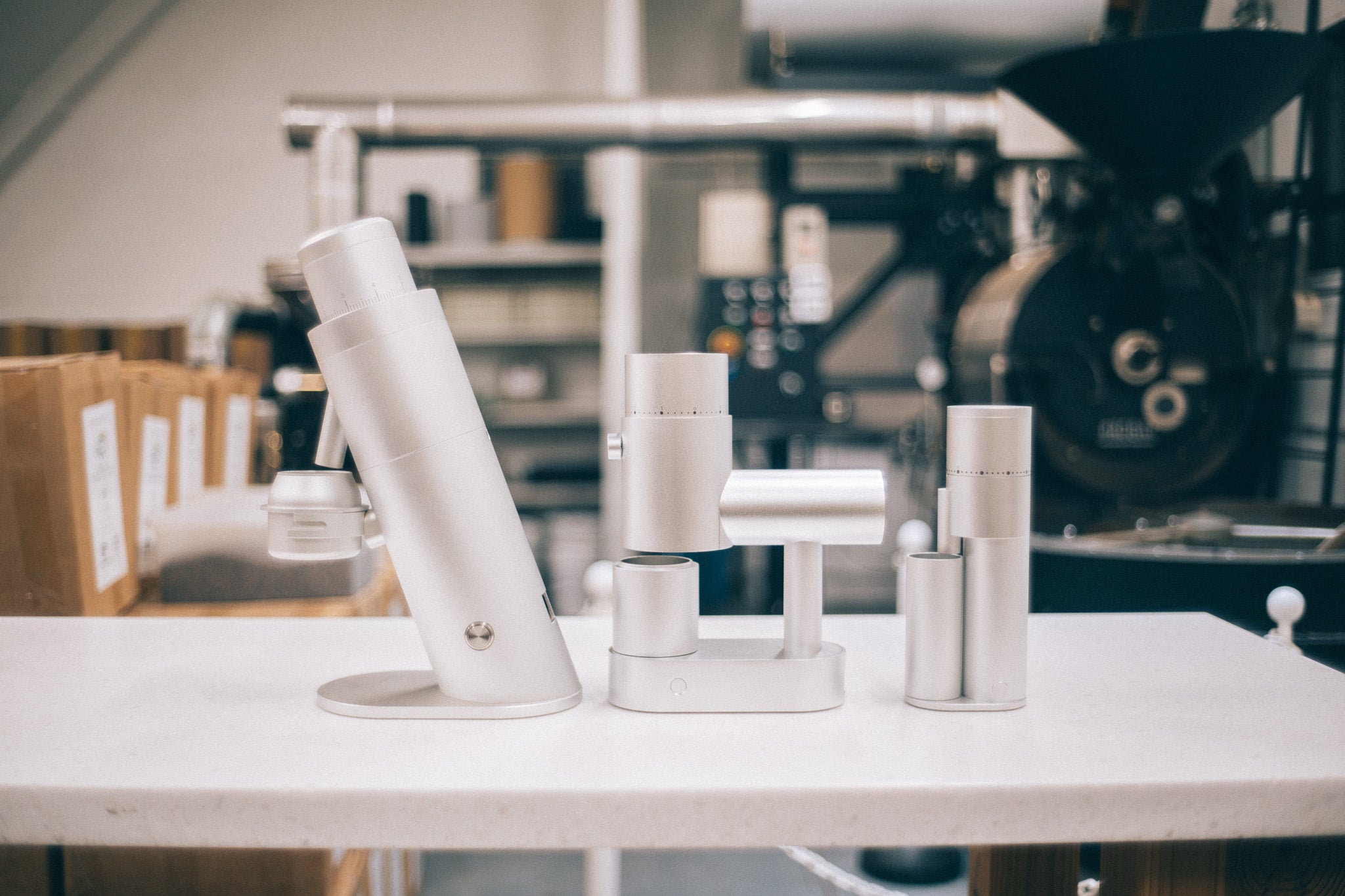 Option-O 家庭用電動ミル3機種 Lagom Mini 2 / Casa / P64 比較