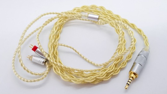 Linsoul 7N OCC単結晶銅 銀メッキ線 ケーブル」中高域を明瞭に変化