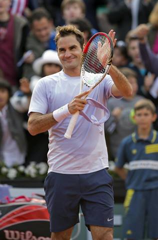 2013 全仏オープン フェデラーは3回戦へ : テニスのある日々