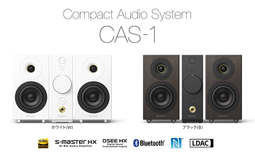 PCと組合せ抜群なハイレゾ対応のコンパクトオーディオ「CAS-1」ストア