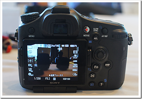 ソニー αデジタル一眼レフカメラ 「α77」 商品レビュー！（その2