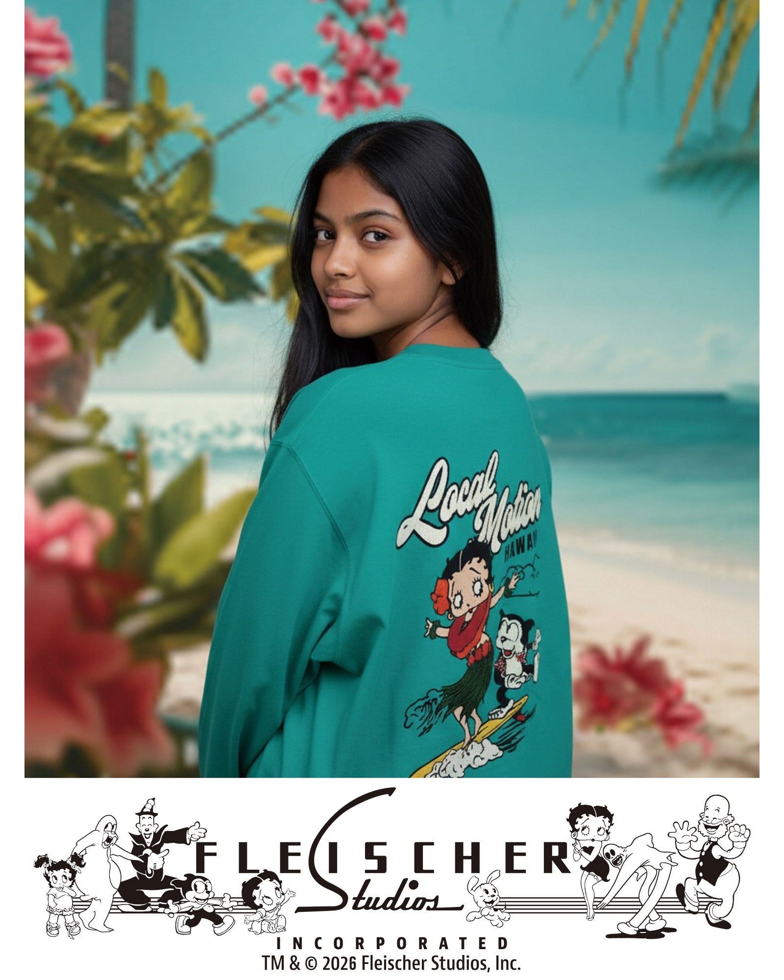 ベティーサガラ刺繍長袖Tシャツ – ローカルモーション公式オンライン