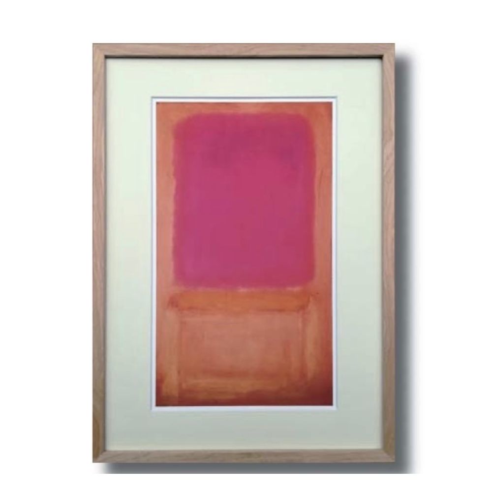 インテリア・雑貨 マーク・ロスコ「Violet Center, 1955」額付きポスター