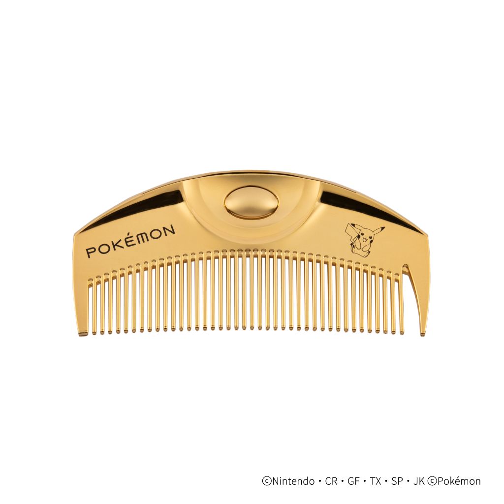 ラブクロム ポケモン モデル K24GPツキ ゴールド <ピカチュウ>　コーム ラブクロム ポケモン モデル K24GPツキ ゴールド <ピカチュウ>