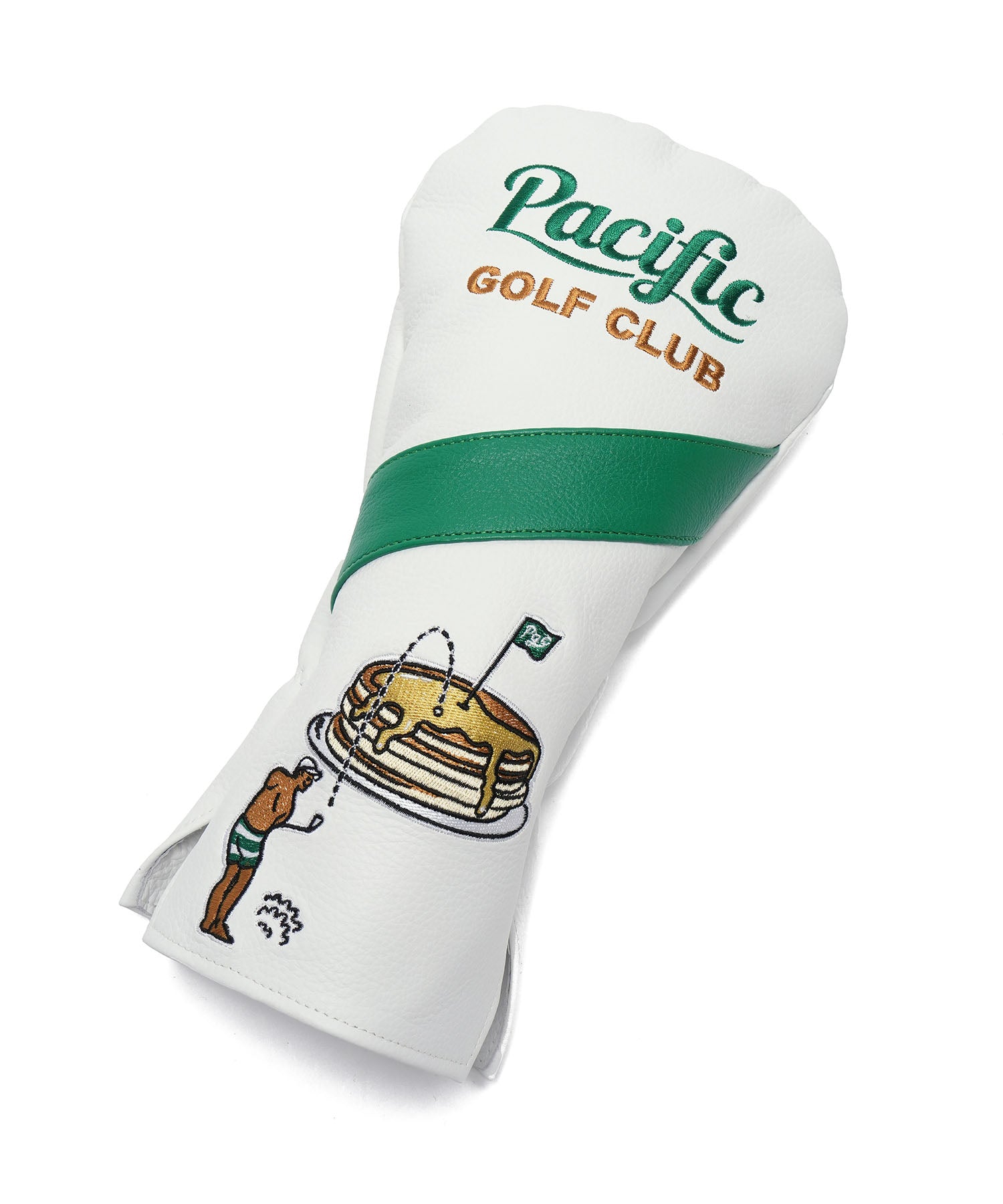 EMBROIDERY LEATHER DRIVER HEAD COVER – Pacific GOLF CLUB