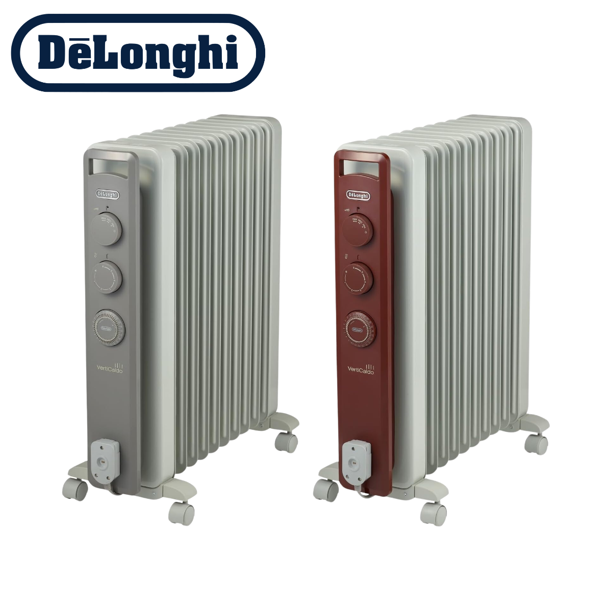 デロンギ】 ヴェルティカルド オイルヒーター RHJ21F1015-BR/-LG