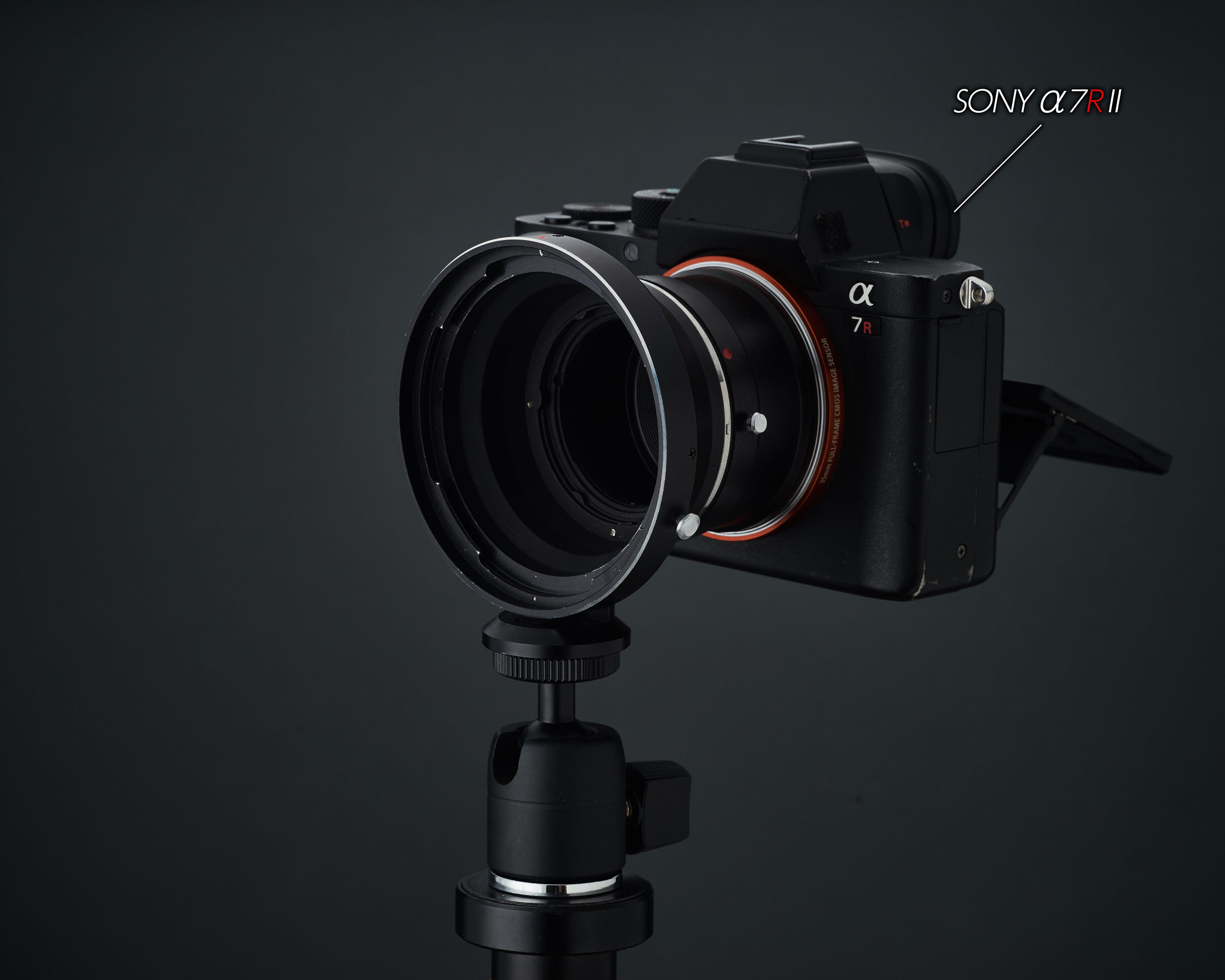 ハッセルレンズをα7（Eマウント）に装着する「Wマウントアダプター