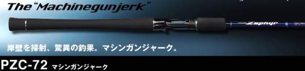 エバーグリーン ポセイドン ゼファー シーバスロッドお買得