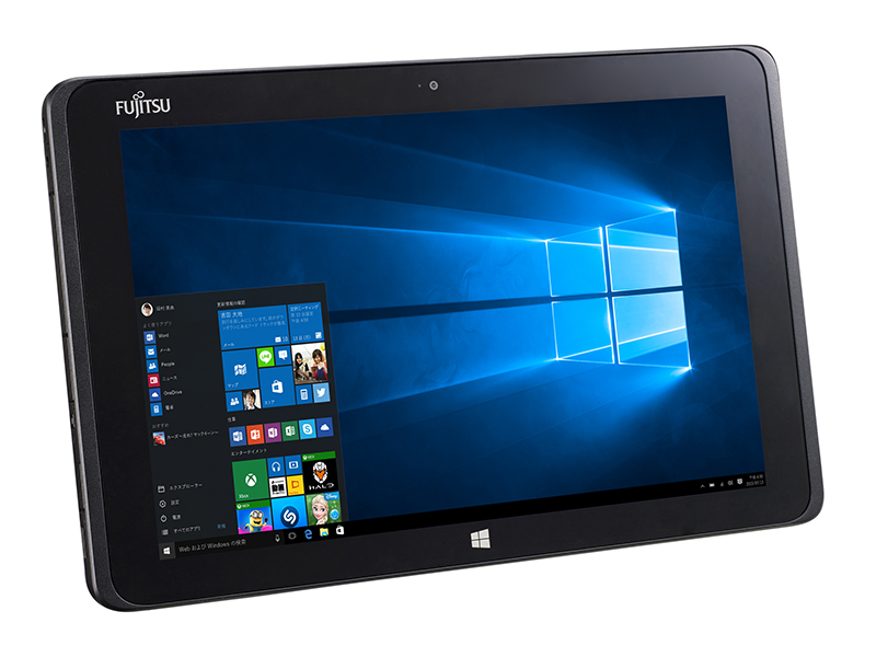 biz】富士通、耐久性強化のWindows 10搭載10.1型タブレット ～法人