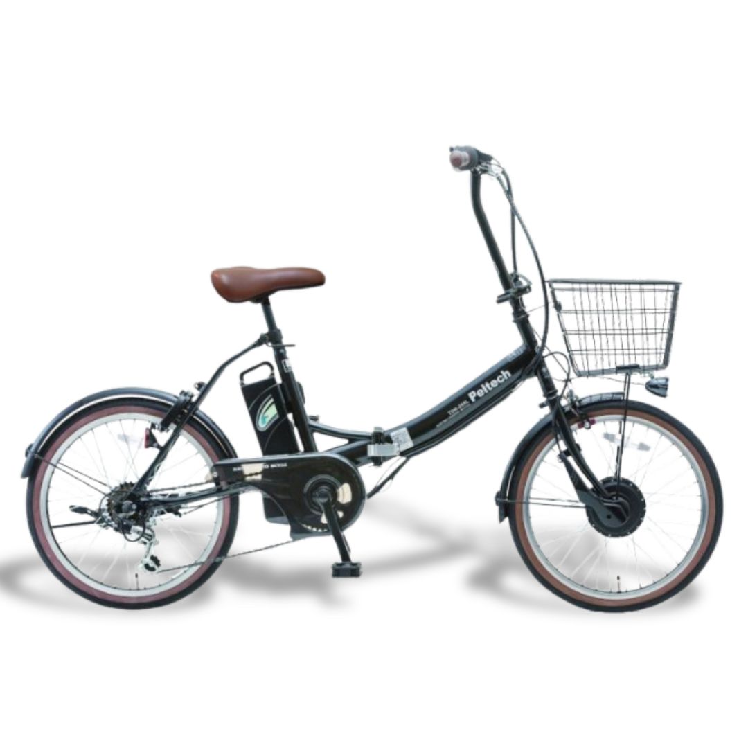 20インチ 折り畳み電動アシスト自転車 外装6段変速 【簡易組立必要品