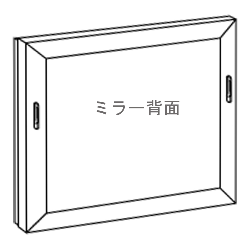 P&C Online Shop ペニーワイズオリジナル家具/パイン材ミラー(Sサイズ