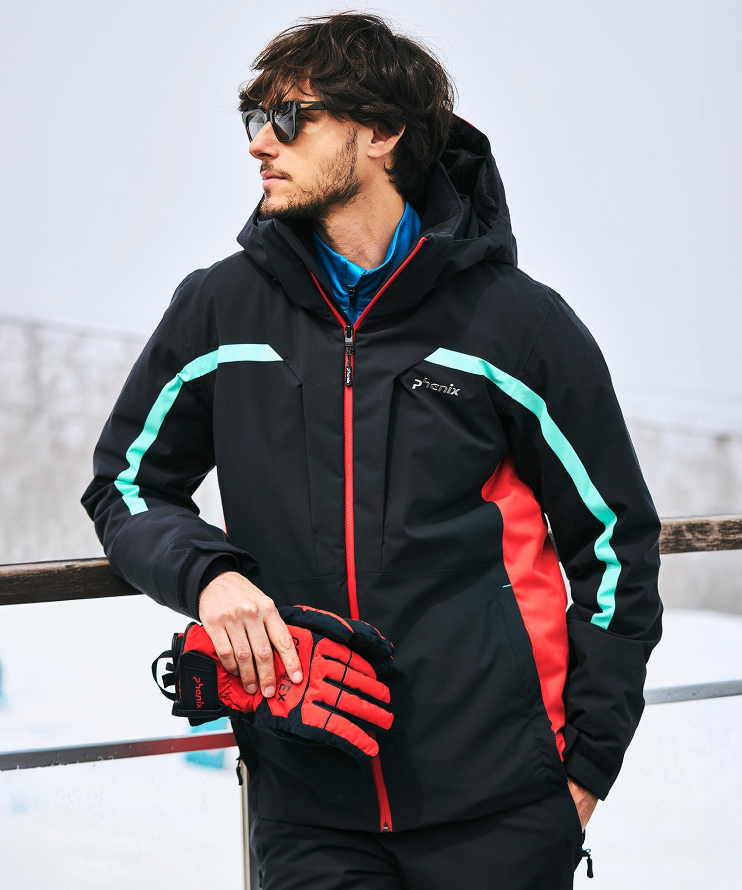 MENS】Accent Lined Jacket アクセントラインジャケット /phenixスキー