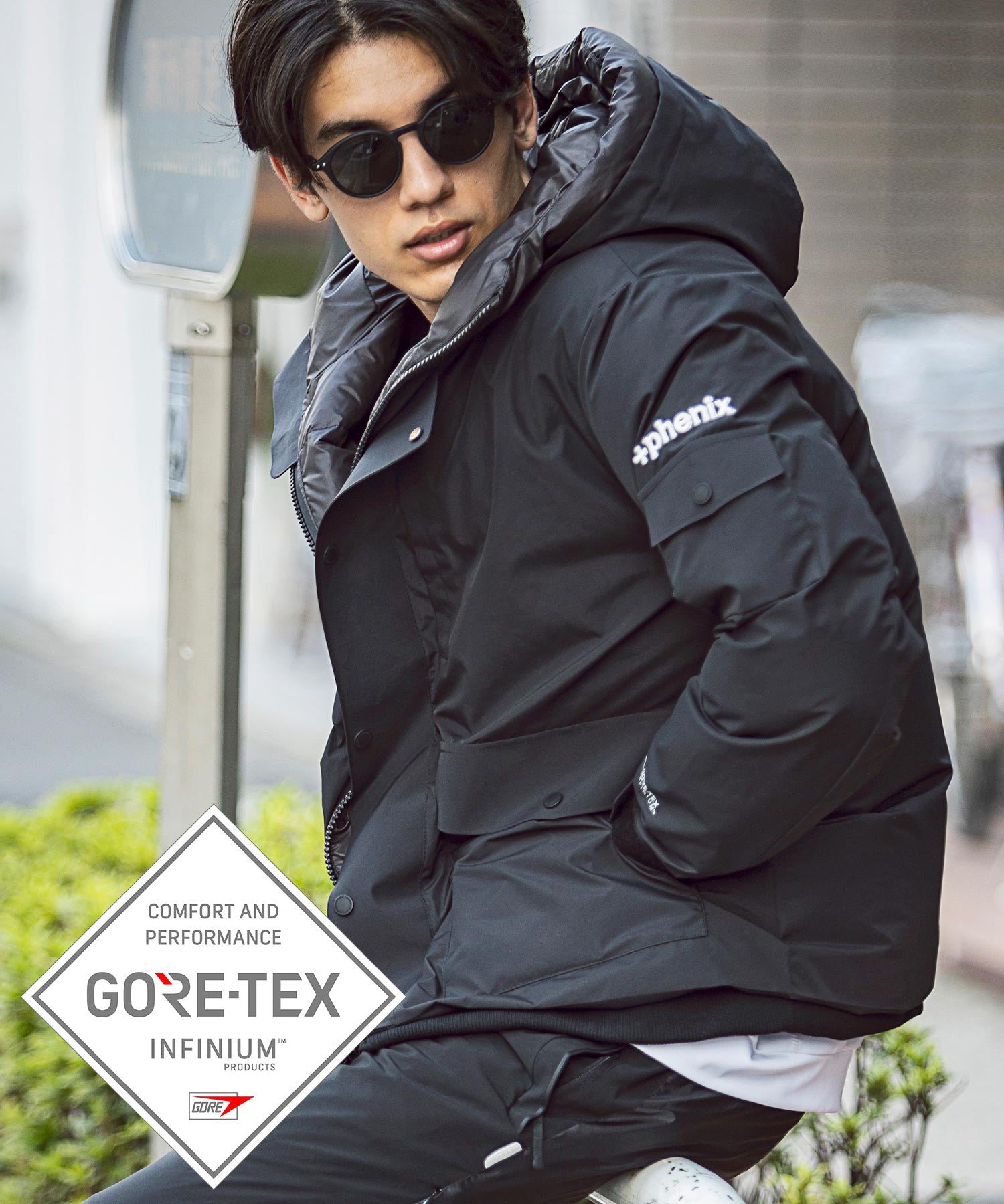 Back in Stock] [Men's] GORE-TEX INFINIUM Down Jacket WINDSTOPPER
