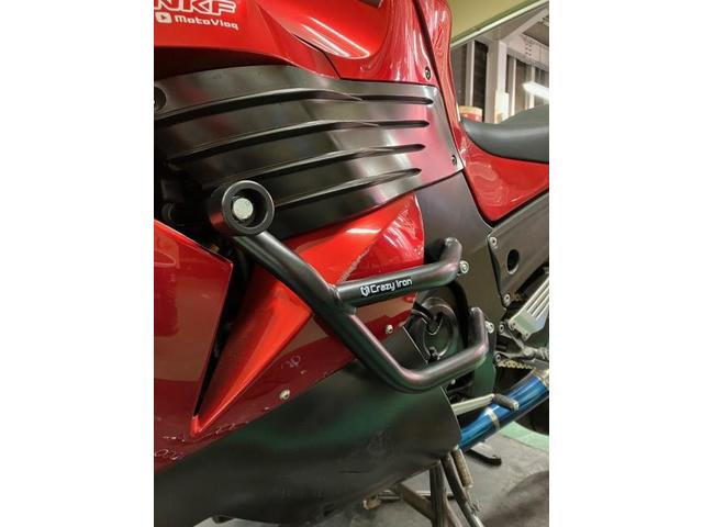 ZZR1400 ZX-14R ｽﾀﾝﾄｹｰｼﾞ （アーバンゲット福岡の作業実績 2023/06/16