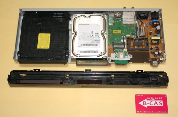 パナソニック DIGA ブルーレイレコーダー DMR-BRW1010 ハードディスク