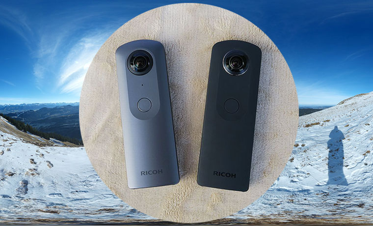 個人レビュー】 RICOH THETA V 【開封】360°カメラ ハイエンドモデル