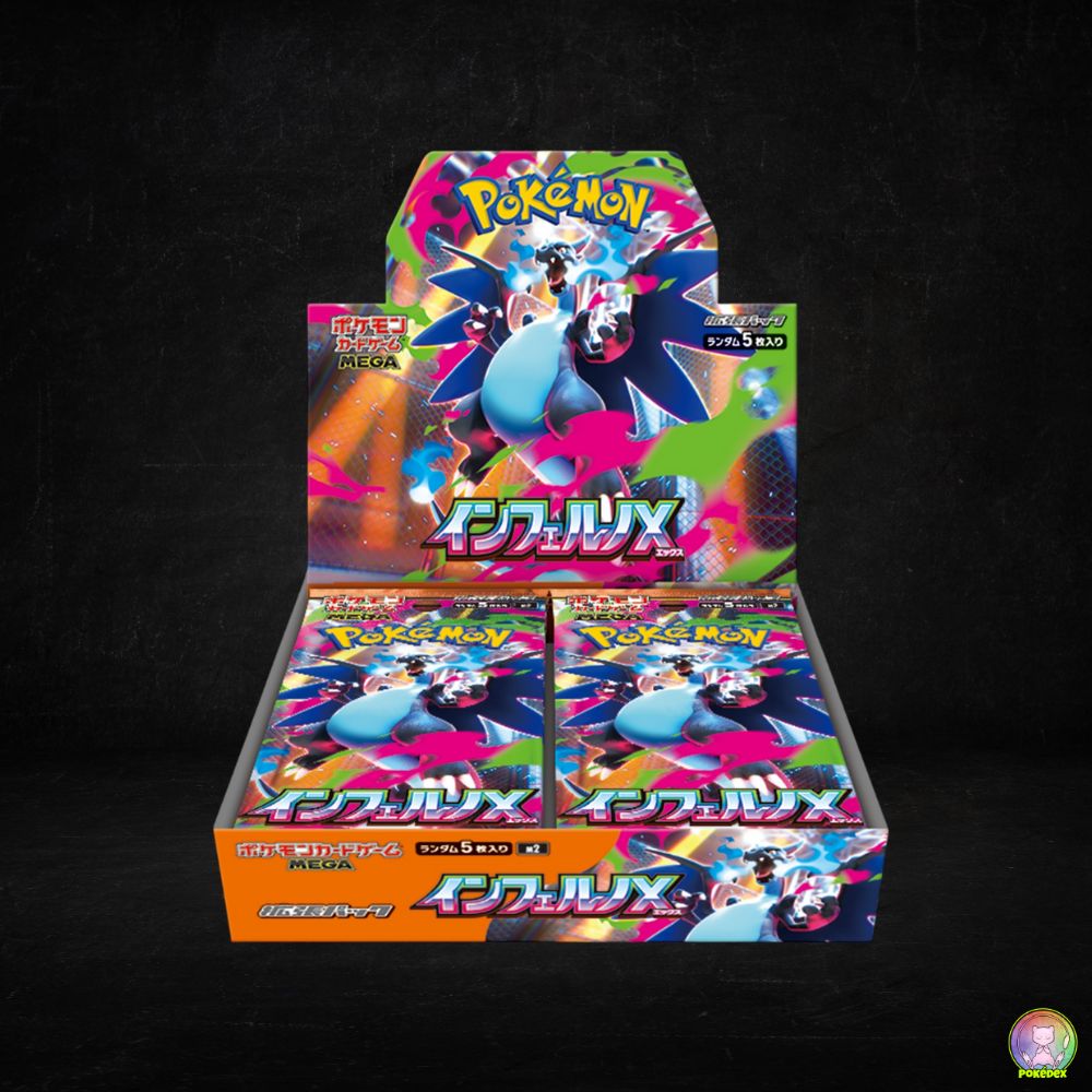 Pokémon TCG: Inferno X Booster BOX | Japanese [M2] – Pokédex