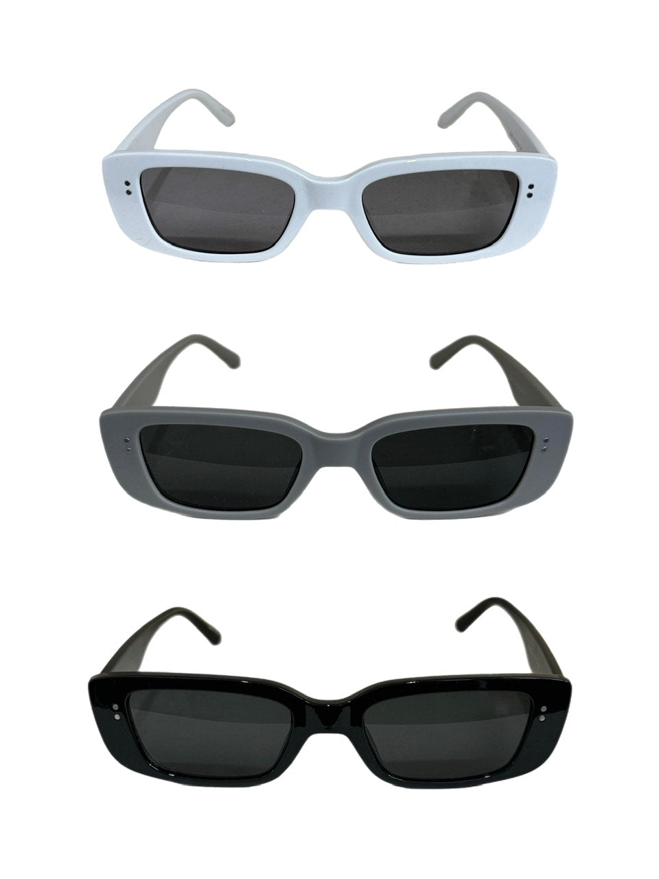 受注制【Chikashitsu +】square frame sunglasses 3 (3color