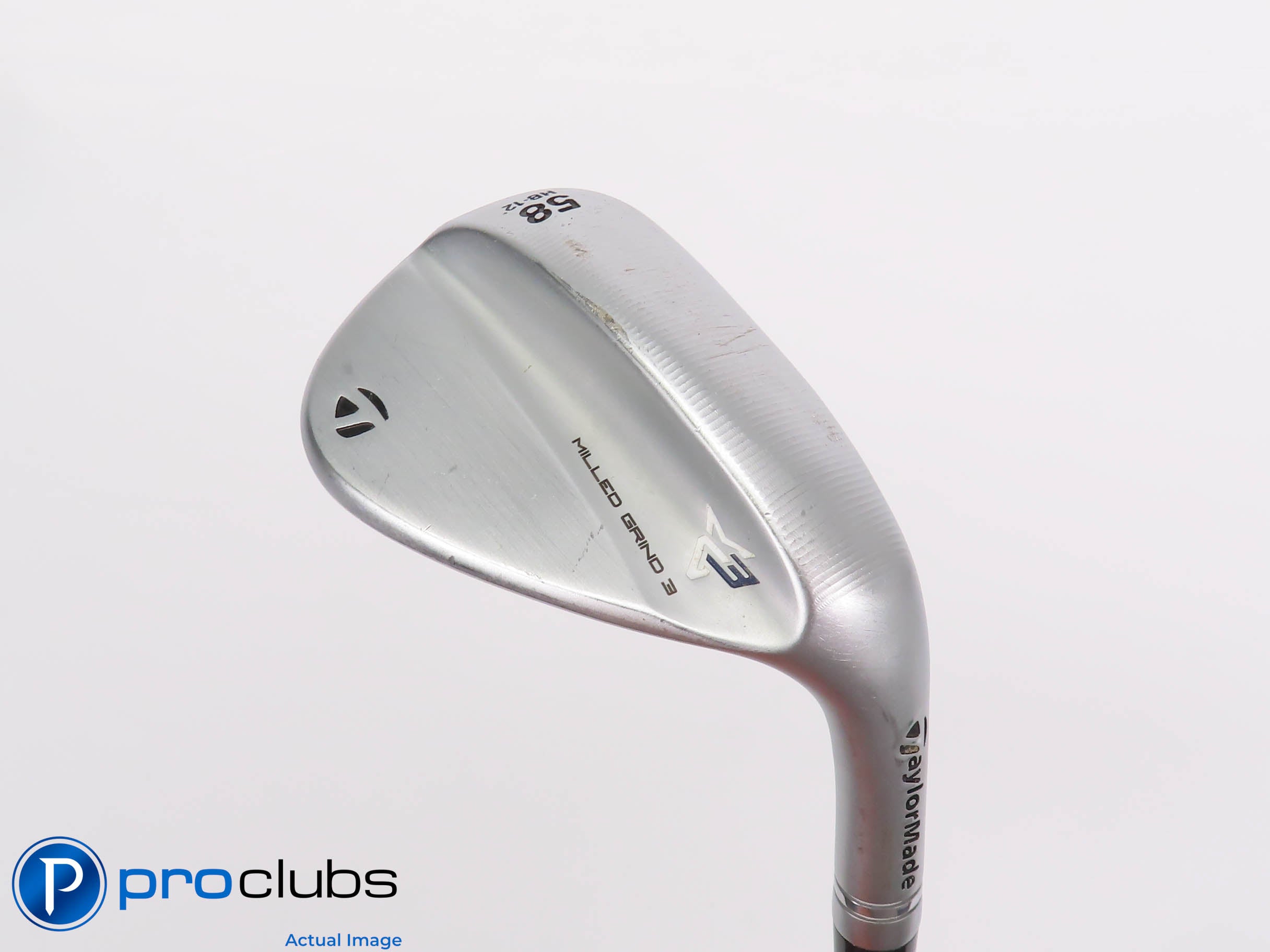 TaylorMade MG3 Milled Grind 3 HB 58*(12*) Wedge - DG S200 Stiff Flex -